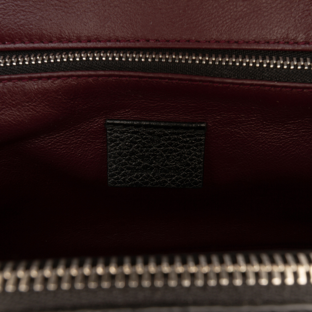 Pre-Loved Gucci Small Grained Calfskin Zumi Top Handle Bag - Picture 6 of 10